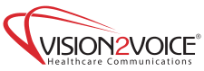 Vision2Voice Healthcare Communications Logo